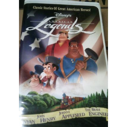 Disney's American Legends VHS