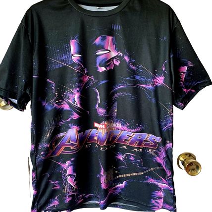 Avengers Endgame 3D T-Shirt Men Women Casual Short Sleeve Round Neck Tee Tops XL