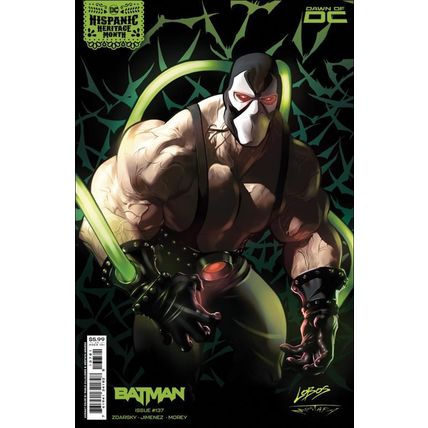 Batman (2016) #137 DC Comics BANE Hispanic Variant $5.99 LGY#902 Gotham War!