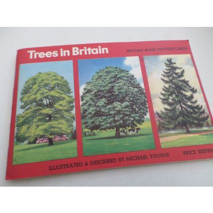 Brooke Bond - Trees In Britain - Complete Album with Picture Cards