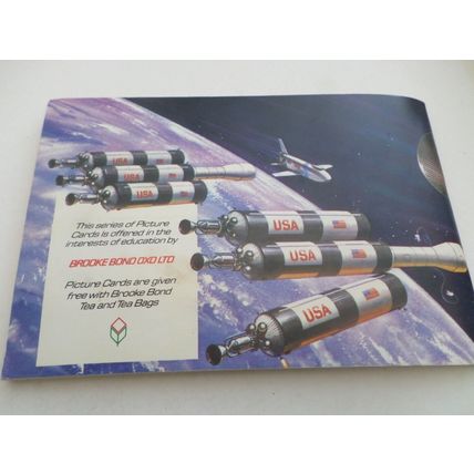 Brooke Bond - The Race Into Space - Complete Album with Picture Cards