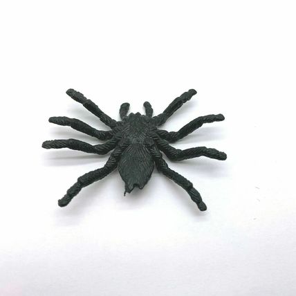 Flexible Plastic Simulation Spiders Toy Joke Scream Toy Halloween UK SELLER