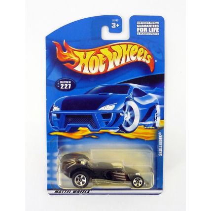 Hot Wheels Skullrider #227 Black Die-Cast Car 2000