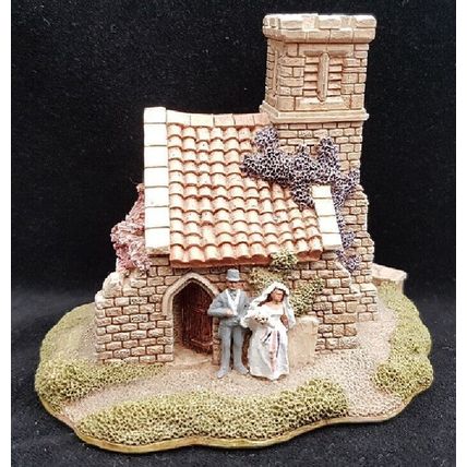 Lilliput Lane Wedding Bells Cottage Collectable Vintage Ornament