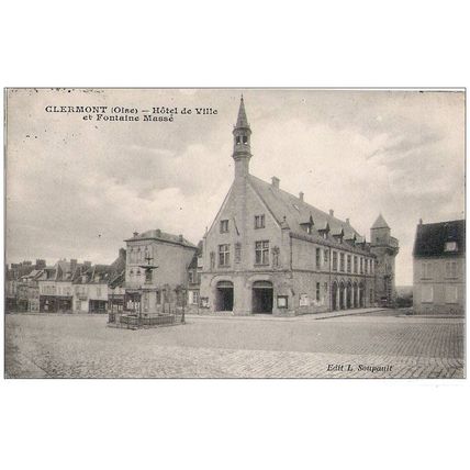 60 - Clermont - hôtel de ville