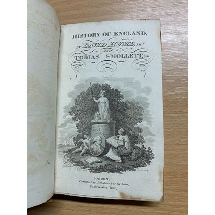 RARE* 1790 "HISTORY OF ENGLAND" T A LLOYD VOL 4 SMALL ANTIQUE BOOK (P3)