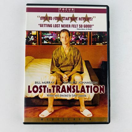 Lost in Translation DVD Bill Murray, Scarlett Johansson