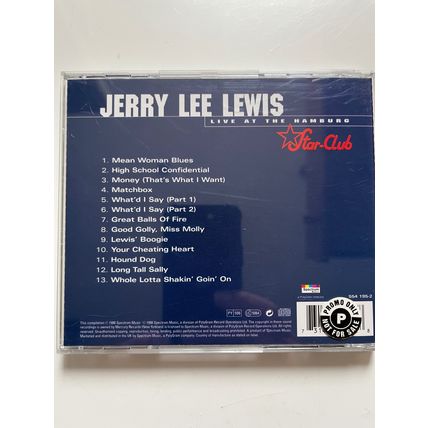 JERRY LEE LEWIS LIVE AT THE HAMBURG STAR CLUB (UK PROMO AUDIO CD, 1998)