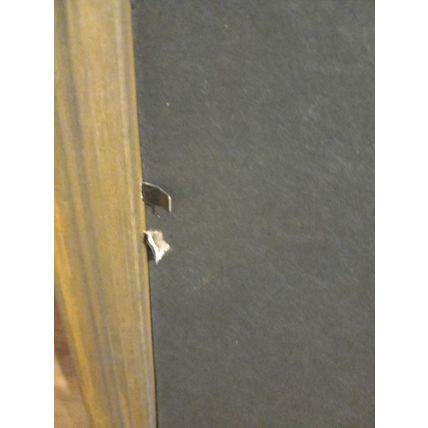 14x11 Vintage Picture Photo Frame Blue Marble Effect for Photograph Unglazed