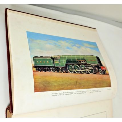 Locomotives Vol One and Two 1 &2 by A.M. Bell. Hardback books Railway Train 1936