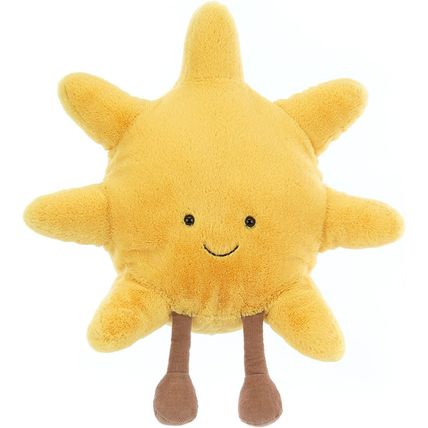 Jellycat Amuseables Sun Stuffed Toy, Medium 12 Inches - Sun Plush - Fun Gift Ide