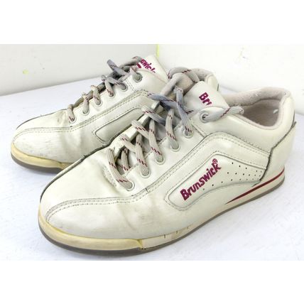 Brunswick Bowling Shoes Capri II Non-Marking Ivory Mauve Trim Women's Size 6