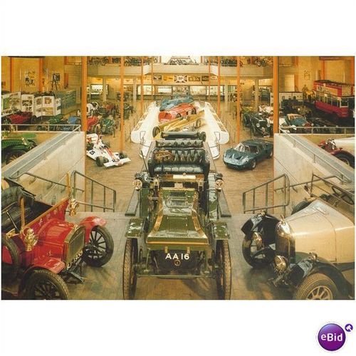 GB Postcard - National Motor Museum Beaulieu, Hampshire