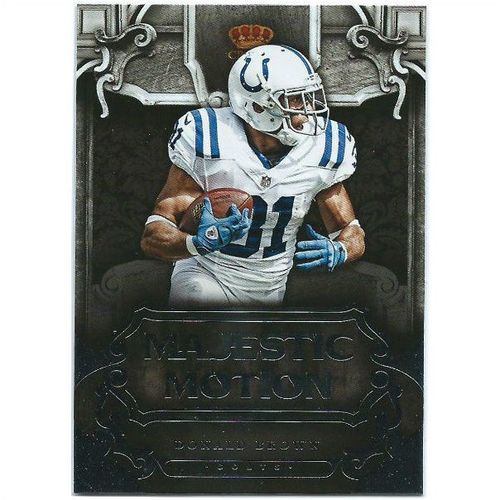 2012 Panini Crown Royale Majestic Motion - #5 - Donald Brown