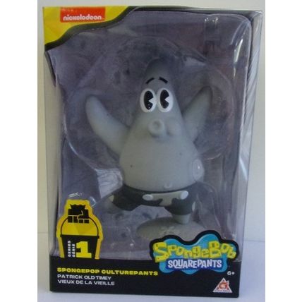 Nickelodeon Spongepop Culturepants ' PATRICK OLD TIMEY ' Vinyl figure