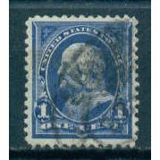 Used 264 1c Benjamin Franklin Almost Very Fine M03013