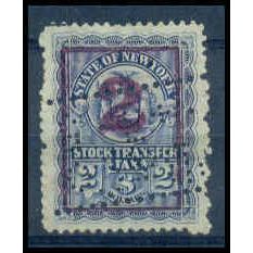 Used Revenue $2 N.Y. Stock Transfer Very Fine WA2744