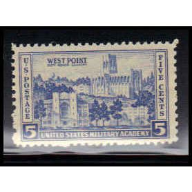 789 5c West Point Fine MNH O5645