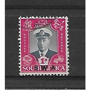 SouthWestAfrica.SG134 1d King George VI.English Print.Fine Used.May21