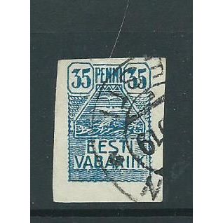 estonia stamps sg9 sg 9 used