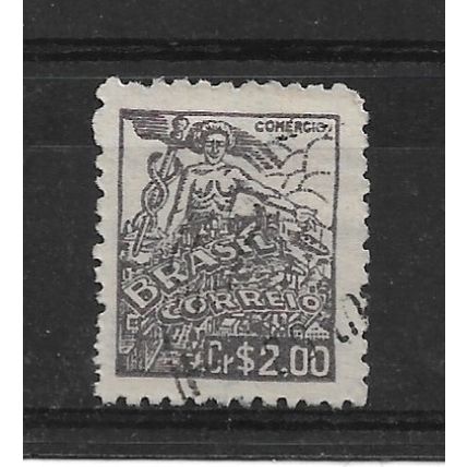 Brazil.SG762 2cr "Commerce" (Purple).Fine Used.Dec21