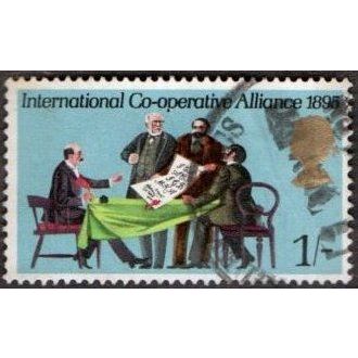 1970 Anniversaries. 1/-d Value. International Co-op Alliance. Fine Used