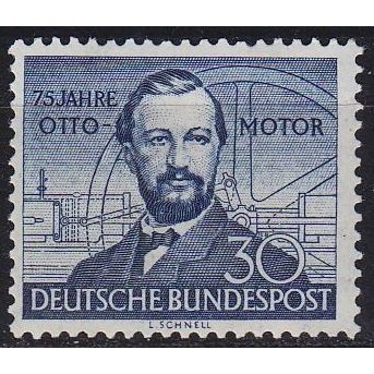 GERMANY BUND [1952] MiNr 0150 ( */mh ) Auto