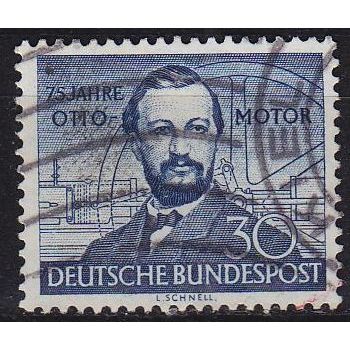 GERMANY BUND [1952] MiNr 0150 ( O/used ) [01] Auto