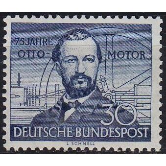 GERMANY BUND [1952] MiNr 0150 ( **/mnh ) Auto