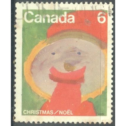 Canada stamps 1975 - 6c multi - Christmas - Used