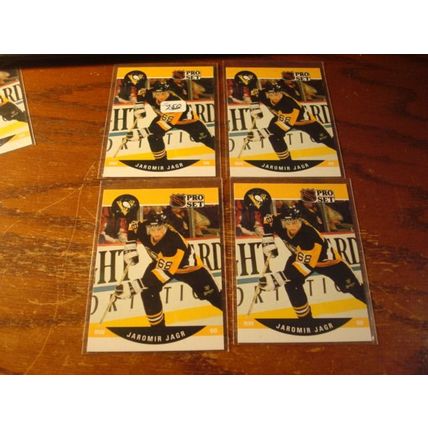 1990/91, 8- Rc Cards, Score/Pro Set, JAROMIR JAGR Rc, Penguins,