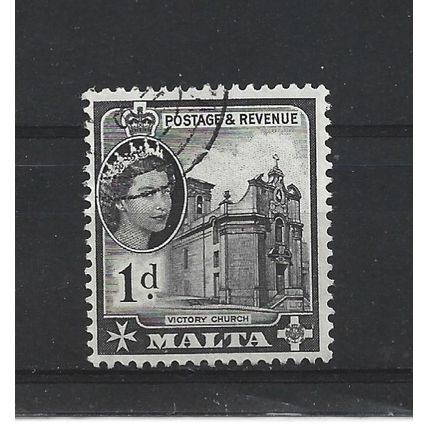 Malta.SG268 1d Victory Church.Fine Used.Apr25e