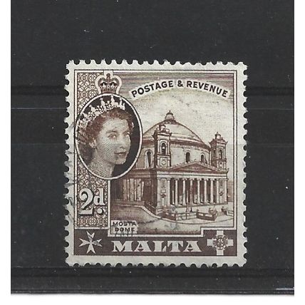 Malta.SG270 2d Mosta Church.Fine Used.Apr25o