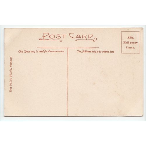 Resignation & Re-election of Abbess Elizabeth Brake Romsey Pageant Postcard