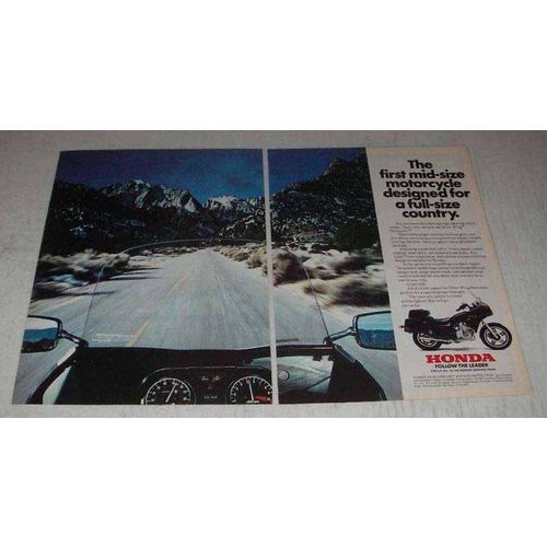 1982 Honda Silver Wing Interstate Motorcycle Ad