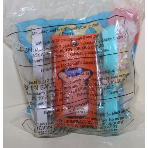1997 McDonalds 101 Dalmatians Flip Cars #6 Tripod & Dumpling Mint in Package