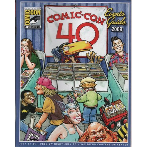 FANZINE/COMICS MAGAZINES - SAN DIEGO COMIC-CON EVENTS GUIDE 2009
