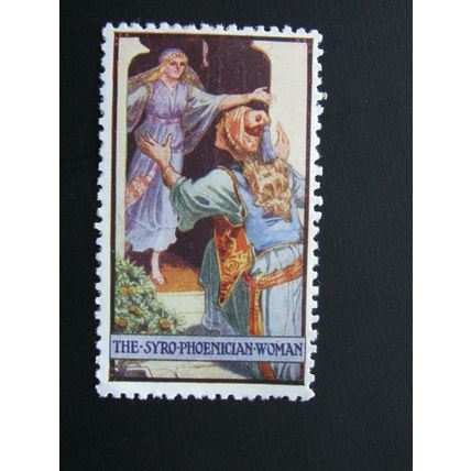 Gospel - Sunday School Religious Stamps - Faith Press Ect Variants (e36)