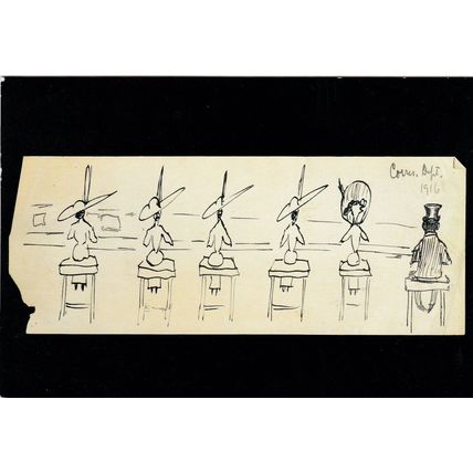 Robert Shirlaw Cartoon Postcard unused VGC
