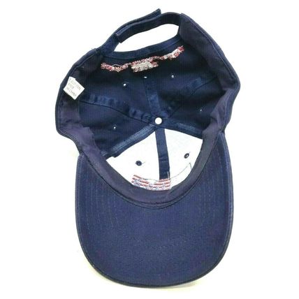 Blue Baseball Cap Hat MWR USAR EUR G1 Europe 4th of July 2005 Flag (J3)