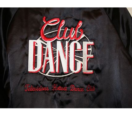 TNN Cinetel Prod Collectible Embroidered CLUB DANCE Black Snap Front Jacket Sz L