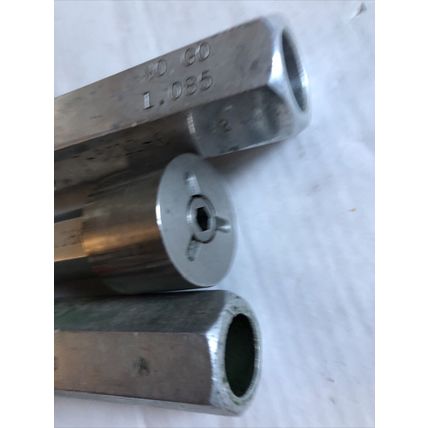 lot THE PIPE MACHINERY GO NO GO PLUG GAGE 1.068,1.079,AD
