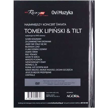 Tomek Lipinski & Tilt - Najmniejszy Koncert Swiata (DVD) POLISH POLSKI