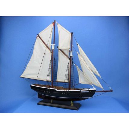 Wooden Bluenose Model Sailboat Decoration 24""