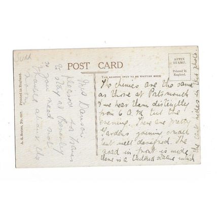 Town Hall, Croydon, Surrey, Postcard.