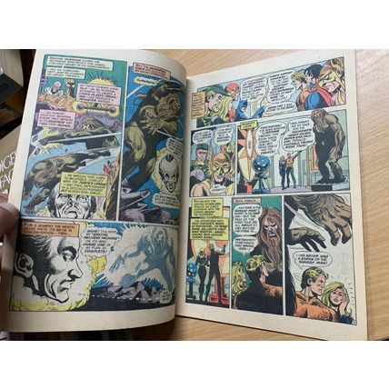 DC COMICS JUSTICE LEAGUE OF AMERICA #104 FEB 1973 (FN) & SHAGGY MAN COMIC (LL)