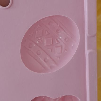 Lot 4 EASTER ICE CUBE TRAYS 12" Plastic Molds Bunny Egg Bunnies Freezer