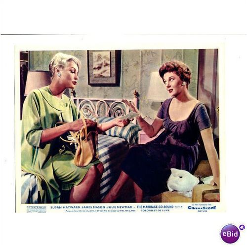 THE MARRIAGE-GO-ROUND Susan Hayward 1960 F-O-H Still