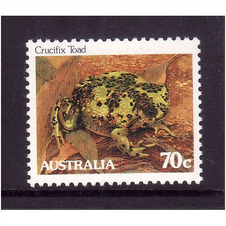 AUSTRALIA 1983 SG 800 70c CRUCIFIX TOAD U/M MINT