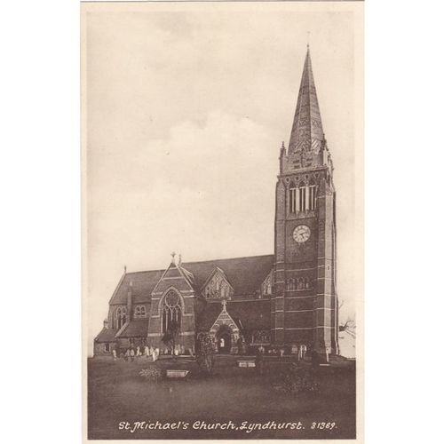 St Michael's Church Lyndhurst Hampshire Postcard (HAM71715)